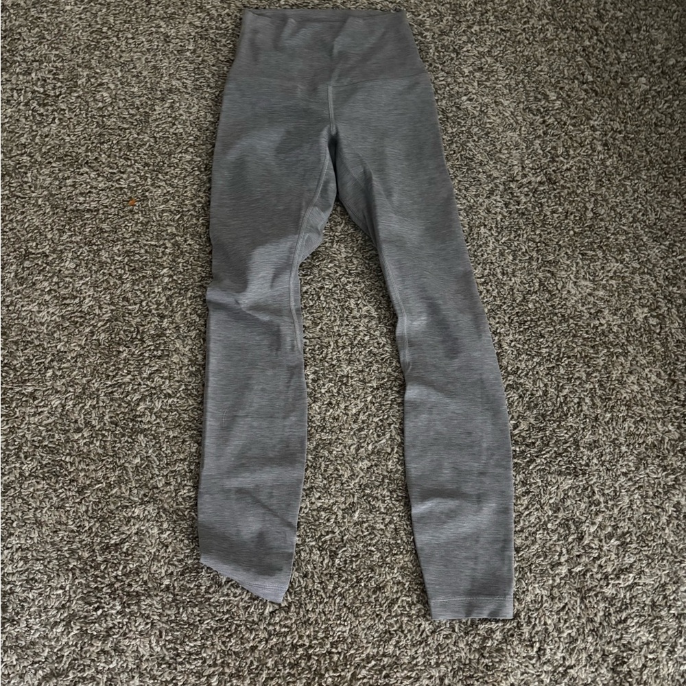 Lululemon Athletica Heathered Gray Leggings - Picture 2 of 7